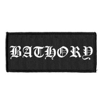 Merch Bathory: Aufnäher Logo Bathory
