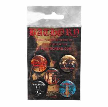 Merch Bathory: Button-Set Bathory Button Badge Set