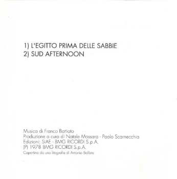 CD Franco Battiato: L'Egitto Prima Delle Sabbie