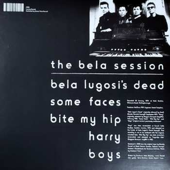 LP Bauhaus: Bela Lugosi's Dead - The Bela Session