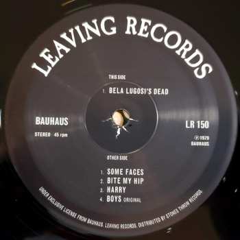 LP Bauhaus: Bela Lugosi's Dead - The Bela Session