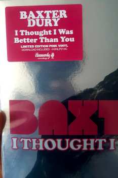 LP Baxter Dury: I Thought I Was Better Than You CLR | LTD