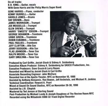 CD B.B. King: Live At The Apollo