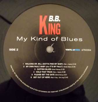 LP B.B. King: My Kind Of Blues LTD