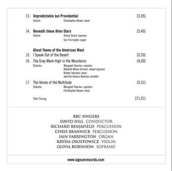 CD BBC Singers: Remoter Worlds, Choral Music By Judith Bingham
