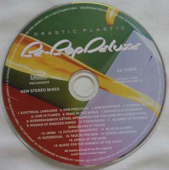 4CD/2DVD/Box Set Be Bop Deluxe: Drastic Plastic LTD | DLX