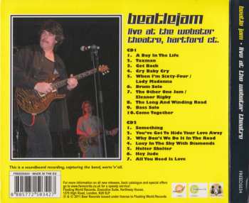 2CD Beatlejam: Live At The Webster Theatre, Hartford ct.