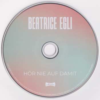 CD Beatrice Egli: Hör Nie Auf Damit
