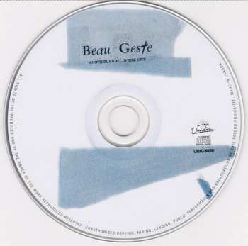 CD Beau Geste: Another Night In The City