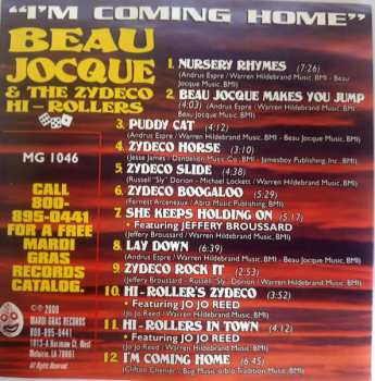 CD Beau Jocque & The Zydeco Hi-Rollers: I'm Coming Home