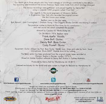 CD Bedlam: Live In Binghampton 1974