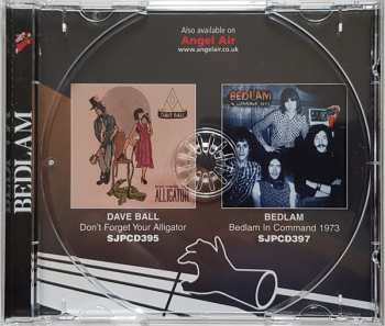 CD Bedlam: Live In Binghampton 1974