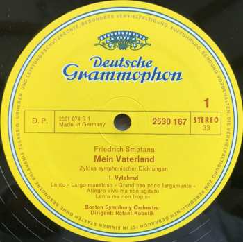 2LP/Box Set Bedřich Smetana: Má Vlast = Mein Vaterland = My Fatherland = Ma Patrie