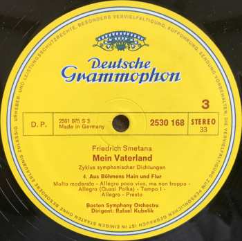 2LP/Box Set Bedřich Smetana: Má Vlast = Mein Vaterland = My Fatherland = Ma Patrie
