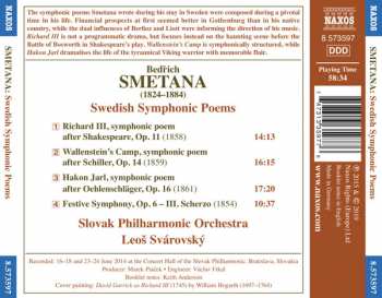 CD Bedřich Smetana: Swedish Symphonic Poems
