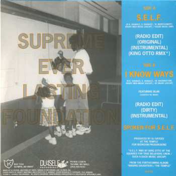 LP Bedroom Produksionz: S.E.L.F. / I Know Ways