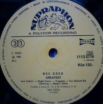 LP Bee Gees: Greatest