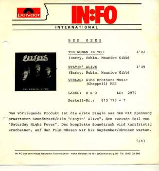 SP Bee Gees: The Woman In You