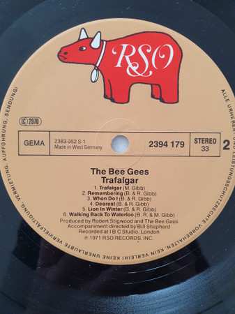 LP Bee Gees: Trafalgar