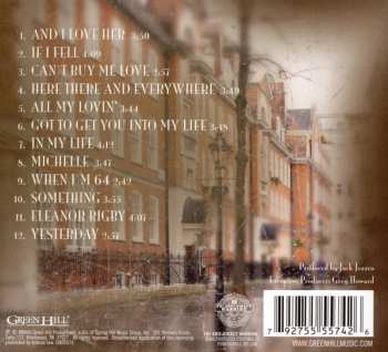 CD Beegie Adair: Yesterday - A Solo Piano Tribute To The Music Of The Beatles