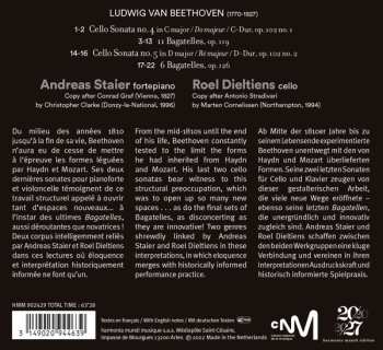 CD Ludwig van Beethoven: Cello Sonatas & Bagatelles Opp. 102, 119 & 126