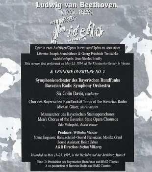 2CD Ludwig van Beethoven: Fidelio / Leonore Overture No.2