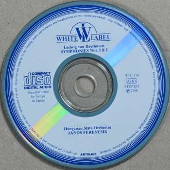 CD Ludwig van Beethoven: Symphonies Nos. 1 & 2
