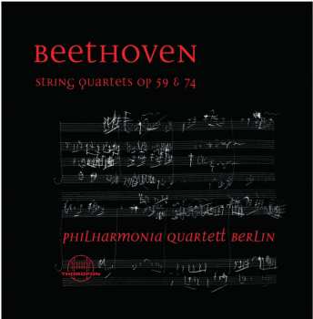 2CD Ludwig van Beethoven: Streichquartette Op 59 & 74
