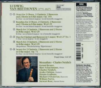 CD Ludwig van Beethoven: Octet Op. 105 / Rondino WoO 25 / March WoO 29 / Duo WoO 27:1 / Sextet Op. 71