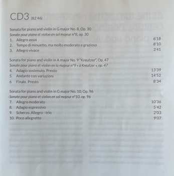 3CD/Box Set Ludwig van Beethoven: Complete Sonatas For Piano & Violin