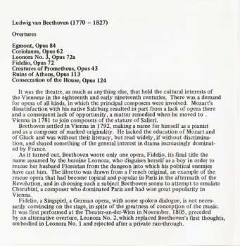 CD Ludwig van Beethoven: Overtures