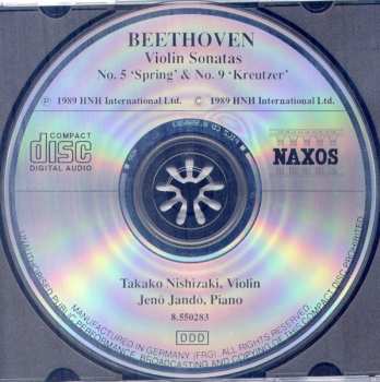 CD Ludwig van Beethoven: Violin Sonatas No. 5 'Spring' • No. 9 'Kreutzer'