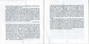 3CD Ludwig van Beethoven: The Late String Quartets Opp. 127, 130, 131, 132, 135