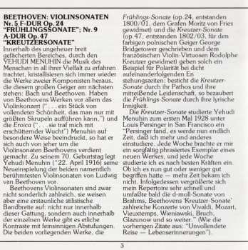 CD Ludwig van Beethoven: Frühlingssonate - Kreutzersonate