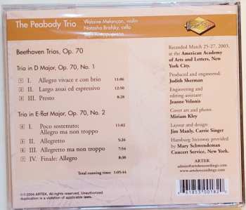 CD Ludwig van Beethoven: Trios, Opus 70