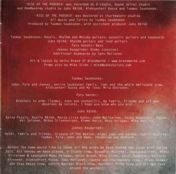 CD Before The Dawn: Rise Of The Phoenix LTD