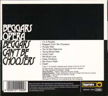 CD Beggars Opera: Beggars Can't Be Choosers DIGI