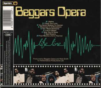 CD Beggars Opera: Lifeline