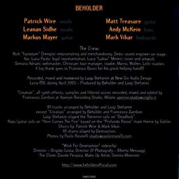 CD Beholder: Wish For Destruction