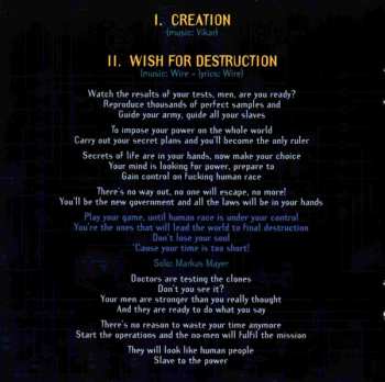 CD Beholder: Wish For Destruction