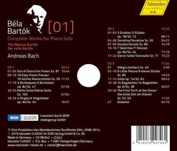 CD Béla Bartók: Complete Works For Piano Solo [1] - The Mature Bartók