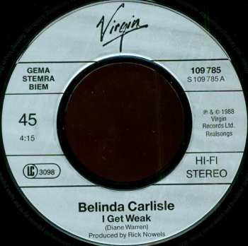 SP Belinda Carlisle: I Get Weak