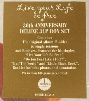 3LP/Box Set Belinda Carlisle: Live Your Life Be Free CLR | DLX | LTD