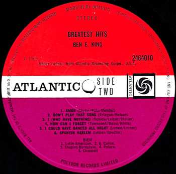 LP Ben E. King: Greatest Hits