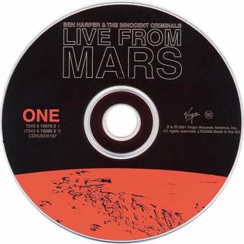 2CD Ben Harper & The Innocent Criminals: Live From Mars