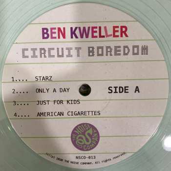 LP Ben Kweller: Circuit Boredom CLR | LTD