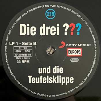 2LP Ben Nevis: Die Drei ??? 219 - Und Die Teufelsklippe