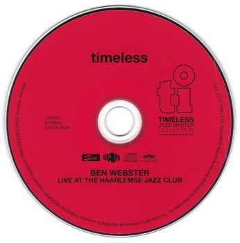 CD Ben Webster: Live At The Haarlemse Jazzclub LTD