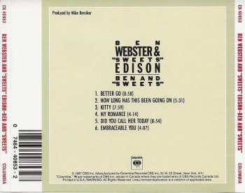 CD Ben Webster: Ben And "Sweets"