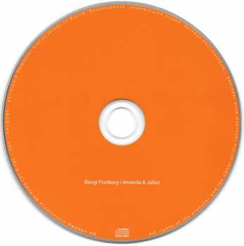 CD Bengt Forsberg: Amanda & Julius: Works For Piano By Amanda Maier & Julius Röntgen